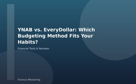 YNAB vs. EveryDollar: Which Budgeting Method Fits Your Habits?