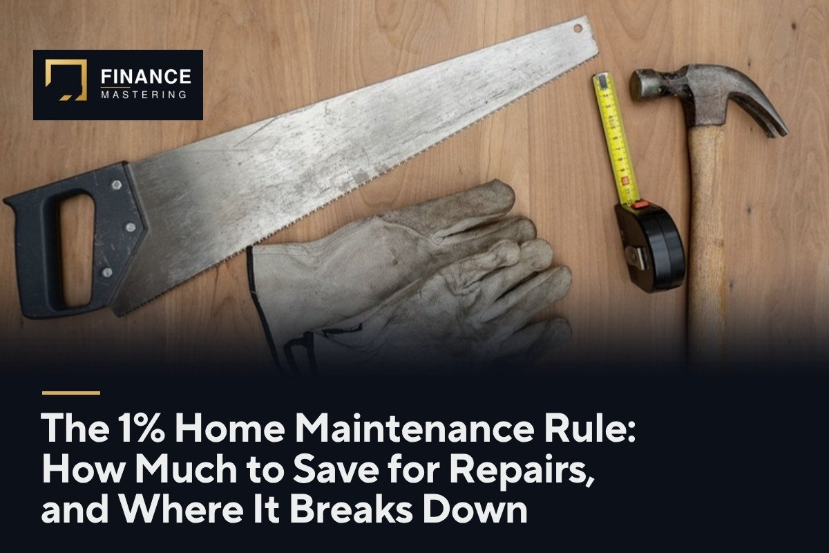 The 1% Home Maintenance Rule: How Much to Save for Repairs, and Where It Breaks Down