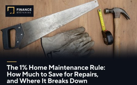 The 1% Home Maintenance Rule: How Much to Save for Repairs, and Where It Breaks Down