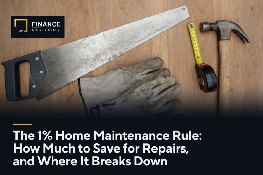 The 1% Home Maintenance Rule: How Much to Save for Repairs, and Where It Breaks Down