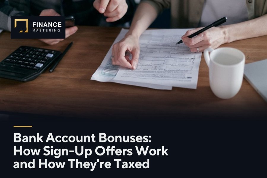 Bank Account Bonuses: How Sign-Up Offers Work and How They're Taxed
